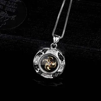 

Hollow Pendant Necklace Zircon Paved Lucky Tiny Rotatable Windmill Gold Color Copper Women Jewelry Dropshipping Wholesale