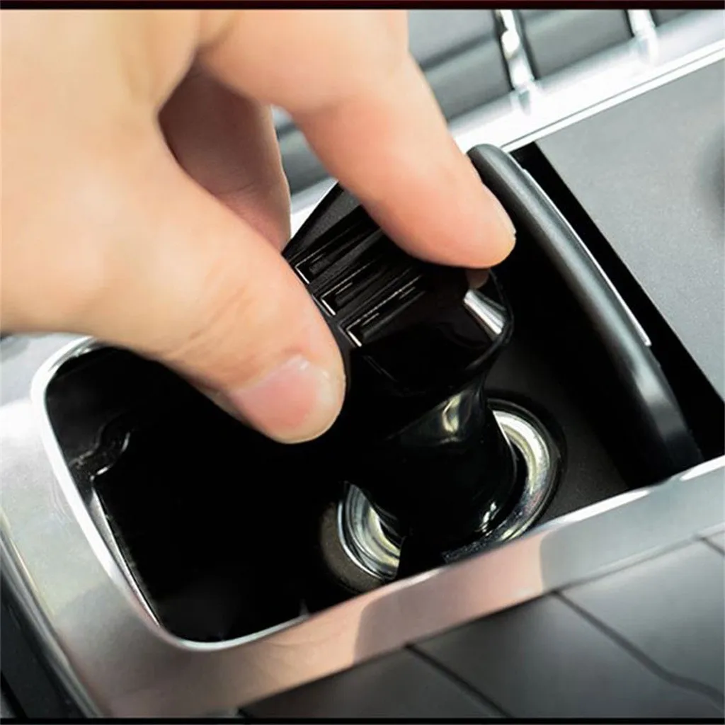 Новая Автомобильная розетка тройной 3-Порты и разъёмы USB 3,0 5 V/3.1A Быстрая Зарядка адаптер для samsung планшетный ПК автомобиля мобильный sup Порты и разъёмы