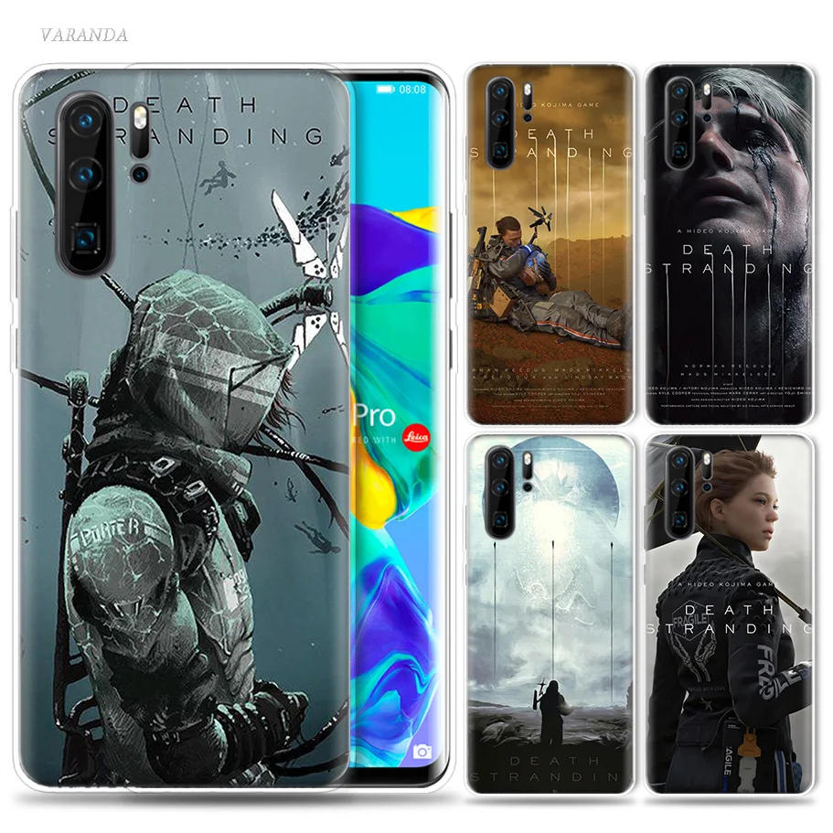

Death Stranding Case for Huawei P20 P30 P Smart Z Plus 2019 P10 P9 P8 Mate 10 20 lite Pro Mini 2017 Silicone Phone Bags TPU Capa