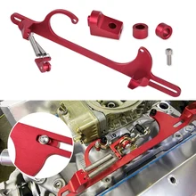 Dwcx для chey Ford и Mopar 265 283 305 307 двигателей 4150 4160 красный Алюминий сплав дроссельной заслонки carb Карбюраторы для мотоциклов кронштейн автомобиль внедорожник