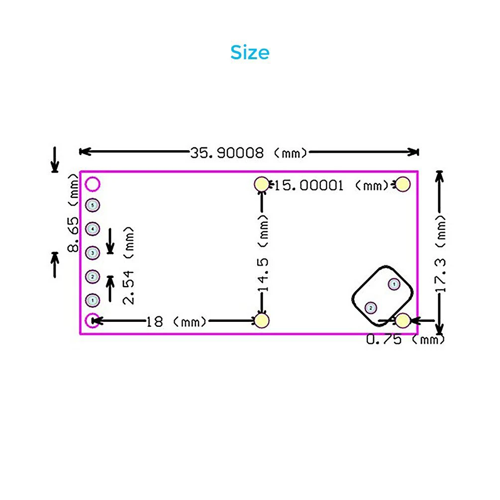 SHGO 5PCS RCWL 0516 микроволновый радар датчик умный модуль переключателя индукционный