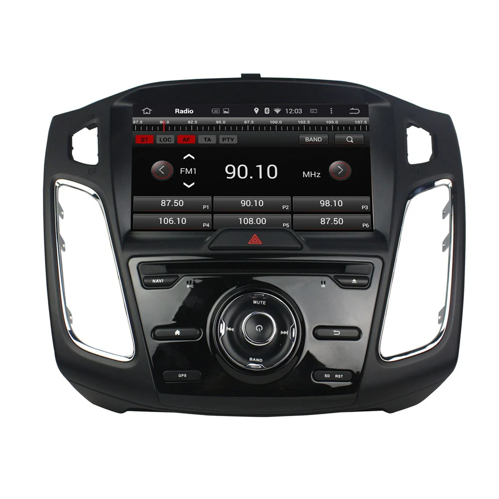 Sale Car Multimedia Player Stereo Audio Radio DVD Player Android 8.1.0 GPS SYNC WiFi For Ford Focus 2015 2016 2017 2018 5