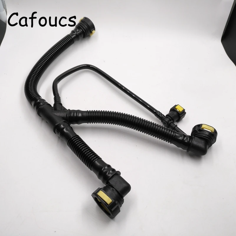 

Cafoucs Car Engine Crankcase Breather Hose Pipes For Peugeot 206 207 307 308 408 For Citroen C2 c-quatre 1.6 16V