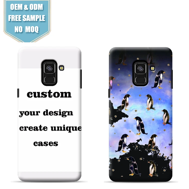 Чехол для телефона Penguins с индивидуальным принтом Samsung A7/A8/A9/Note 8/Note9 чехлы серии