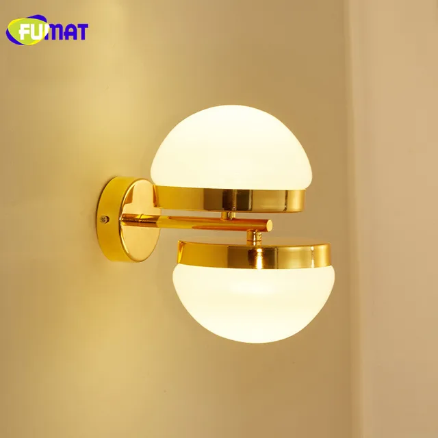 Fumat Wall Lamps Gold Bedroom Light Modern Led Bathroom Lamp Fumat Wall Lamps Gold Bedroom Light Modern Led Bathroom Lamp Fixtures Sconce Living Room Stairs Gl