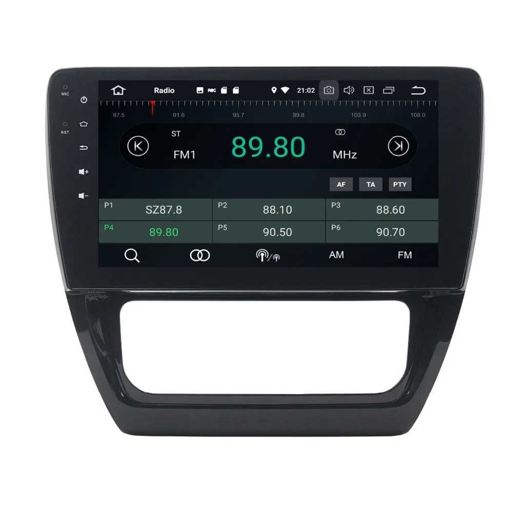 Excellent 10.1" Android 8.0 Car DVD Radio GPS Navigation for VW Volkswagen Sagitar 2012 2013 2014 4GB RAM Bluetooth WIFI USB 32GB ROM 5