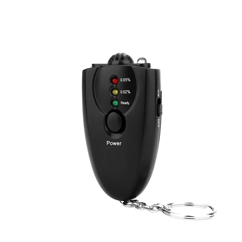3-step عالية الحساسة الرقمية الكحول اختبار التنفس محلل كاشف محمول led الشعلة 3-step عالية الحساسة الرقمية الكحول اختبار التنفس محلل كاشف محمول led الشعلة