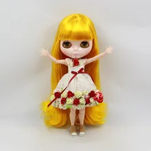 Blyth Обнаженная кукла для серий No.280BL3038 шарнирное тело золотые волосы подходит для DIY Изменить BJD игрушка для девочек