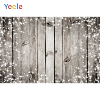 

Yeele Wood Natural Glitter Background Floor Decor Photography Backdrops Personalized Photographic Backgrounds For Photo Studio