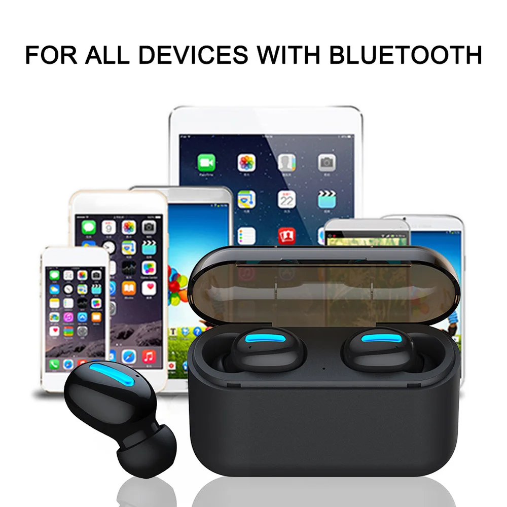 HBQ-Q32 Bluetooth наушники TWS беспроводные наушники Blutooth наушники гарнитура спортивные наушники игровая гарнитура телефон