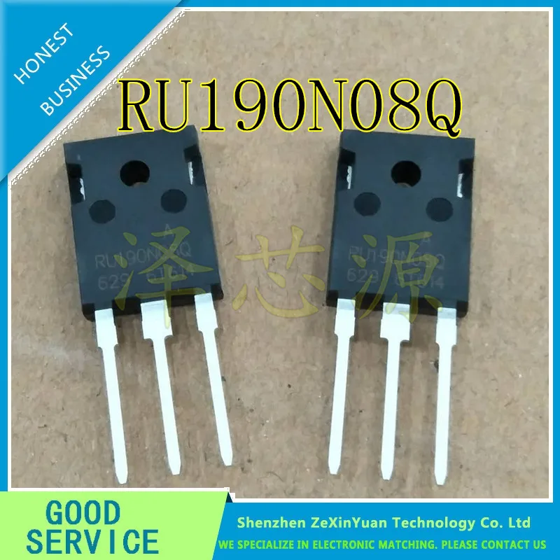 10 PCS RU190N08 RU190N08Q N-Channel Advanced Power MOSFET IC