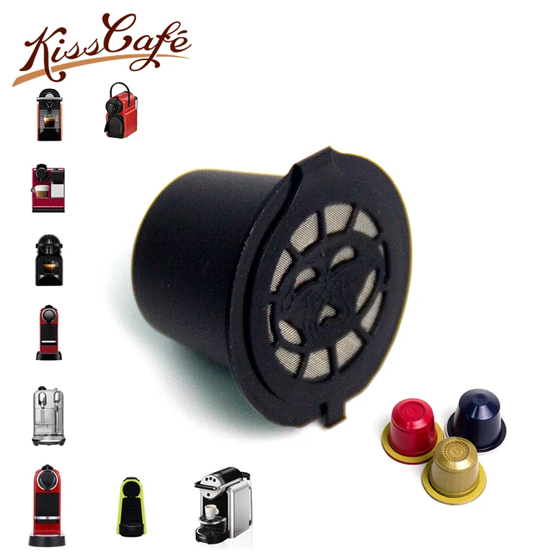5pc/lot New Arrival Reusable Coffee Filters capsule cup Refillable Reusable Coffee Capsules Pods For Nespresso Machines Filter 5pc/lot New Arrival Reusable Coffee Filters capsule cup Refillable Reusable Coffee Capsules Pods For Nespresso Machines Filter