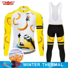 Зимний комплект Джерси для велоспорта, MTB, забавная велосипедная одежда для мужчин, Ropa Ciclismo, теплая флисовая одежда для велоспорта, длинная одежда для велоспорта