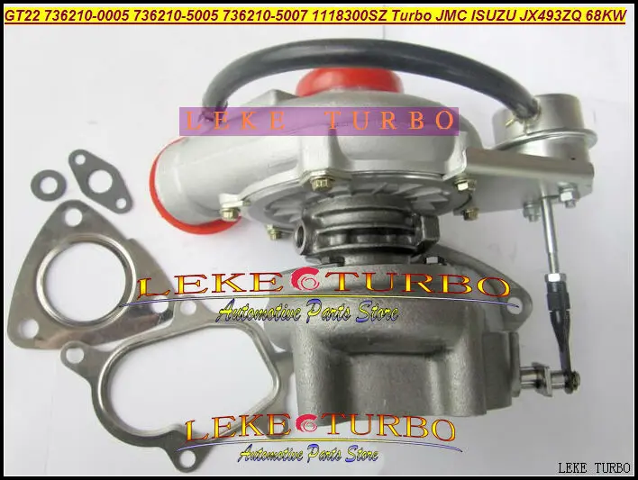Турбокомпрессор GT22 736210 5005 0005 1118300SZ для ISUZU JMC JX493ZQ 68 кВт|turbocharger|turbocharger turbine |