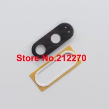 Yuyond 100 компл./лот объектив задней камеры крышка с стикер на клейкой основе для Motorola G4 плюс реальные Стекло