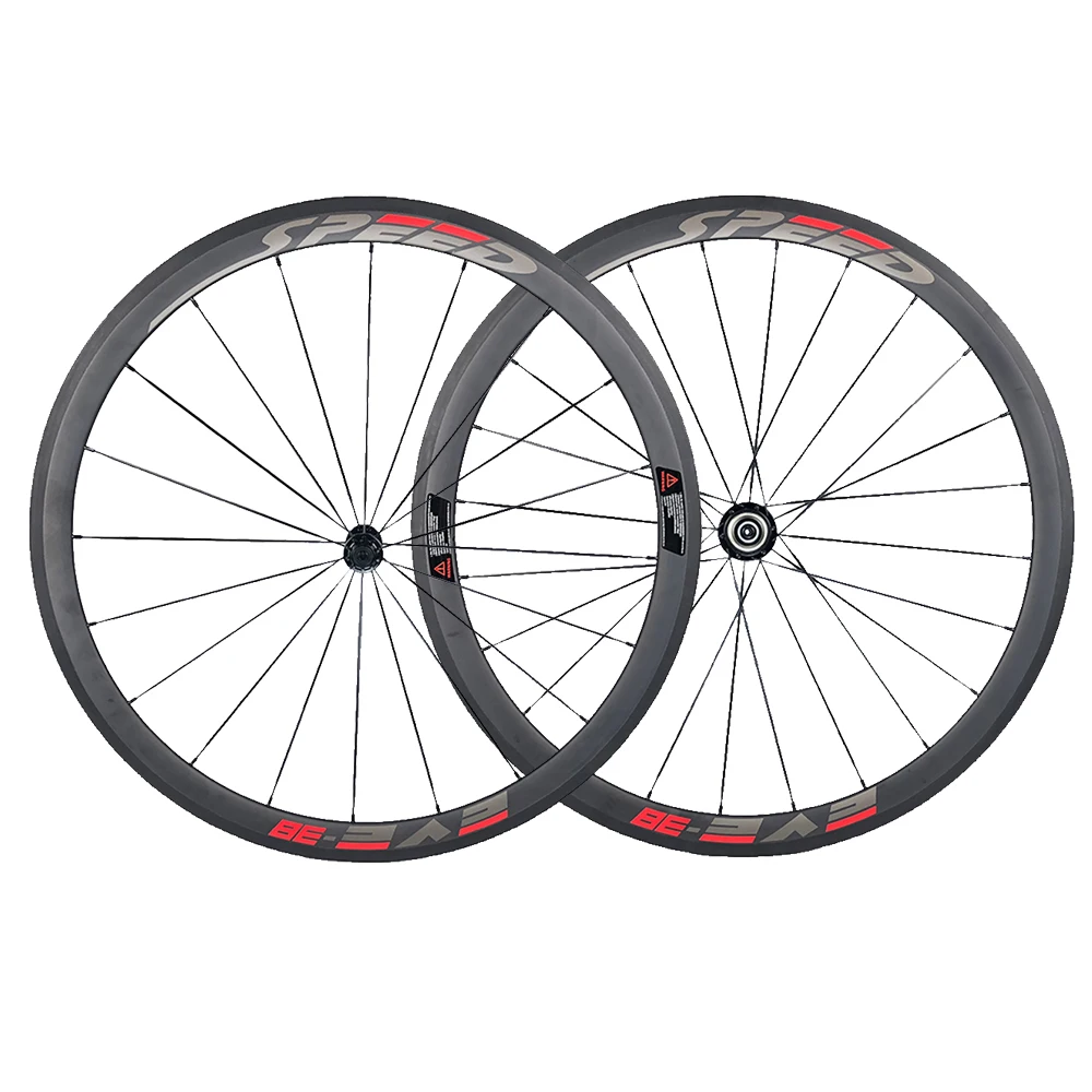 Jerry's Store Speedeve 38mm Carbon Road Bike Wheel 23mm Width Carbon