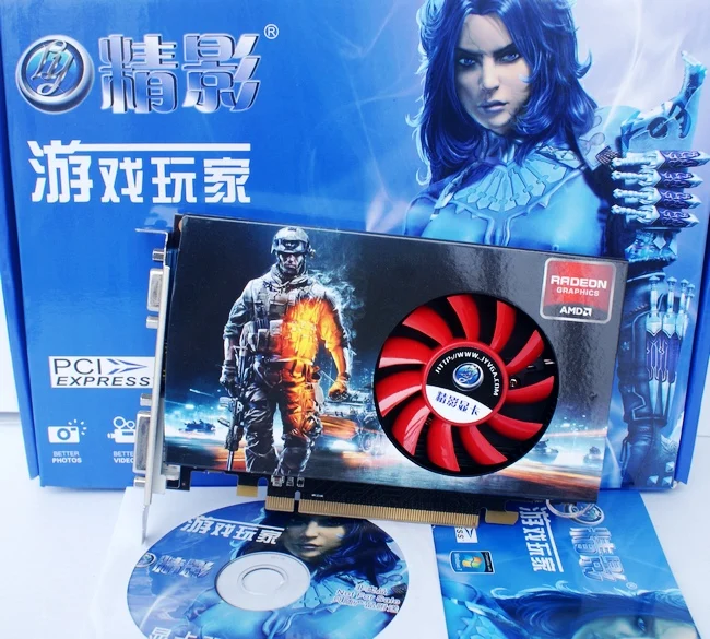 Movie of HD6570 single 2048M DDR5 2G graphics card limit berserk!