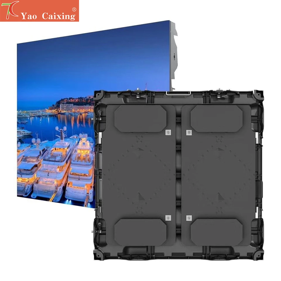 

Outdoor rgb P6 pixels waterproof smd 3in1 full color LED aluminum cabinet screen for advertising media LED Display rental screen