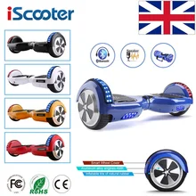 IScooter ХОВЕРБОРДА 6,5 дюймов Bluetooth динамик скутер скейтборд самостоятельно баланс Электрический Hoverboard для взрослых и детей UL 2272