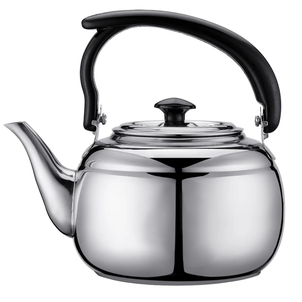 

1L Stainless Steel Whistling kettle Kitchen Camping Water Kettle Cooker Hot Whistling Tea Boiler Induction Gas Tool High Grade