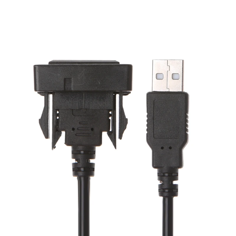 Автомобильный Стайлинг 12 24 В AUX USB порт Кабель адаптер провод зарядный для Toyota