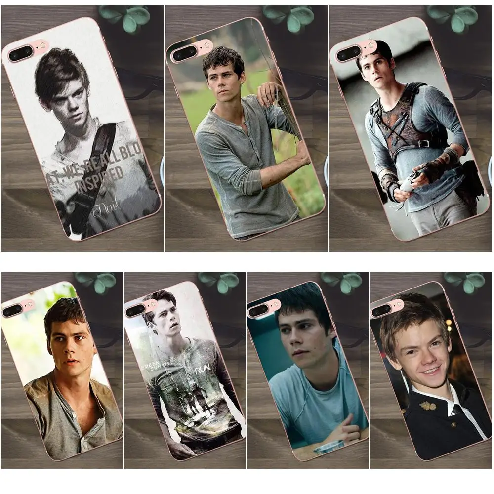 

The Maze Runner Thomas Sangster Dylan O For Apple iPhone X 4 4S 5 5C SE 6 6S 7 8 Plus Galaxy A3 A5 J1 J2 J3 J5 J7 2017 TPU Capa