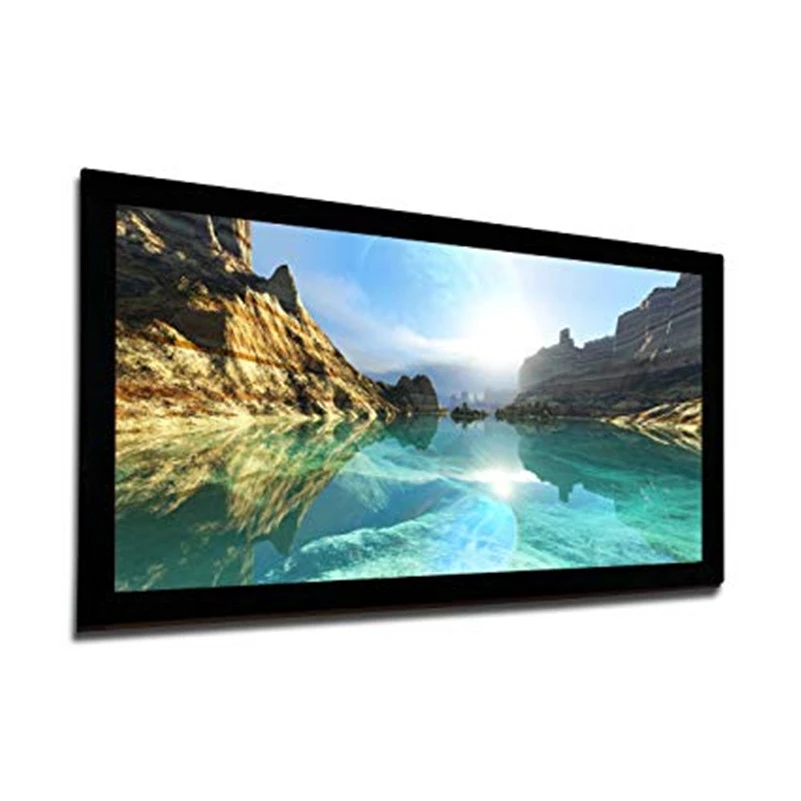 Самый экономичный проектор F1VFGG Homecinema с фиксированной рамкой экран проекции 4:3