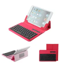 Универсальная Съемная Беспроводная Bluetooth клавиатура+ PU кожаный чехол подставка для 7 8 дюймов планшетный ПК с сенсорной ручкой