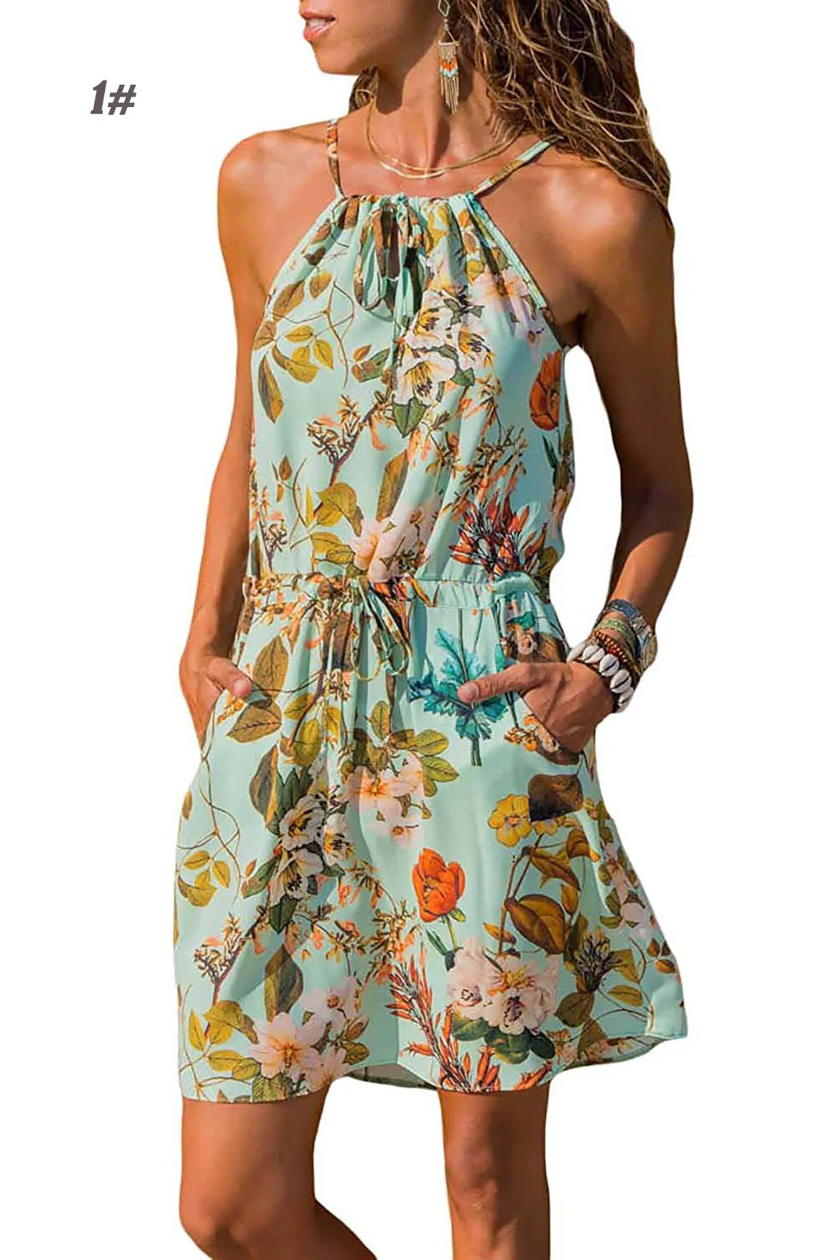 strappy beach cover up