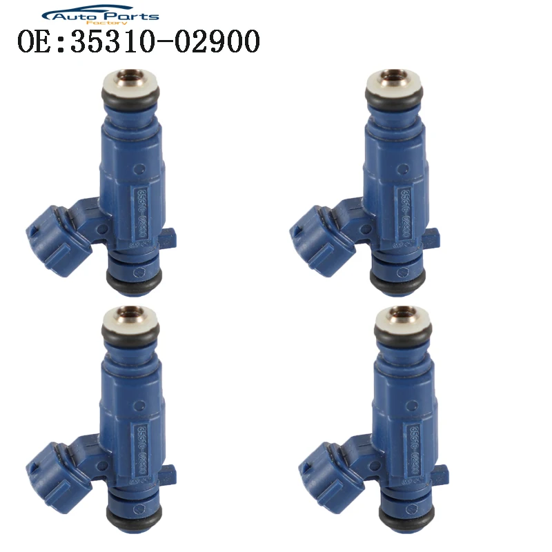 

4PCS New Fuel Injector Nozzle For Hyundai Atos MX i10 PA Kia Picanto BA 1.1 35310-02900 3531002900