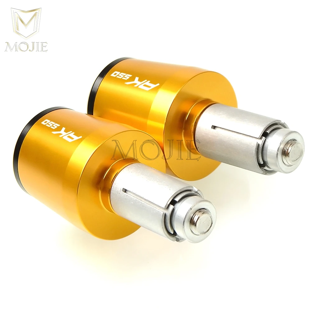 Gold Аксессуары для мотоциклов 7/" 22 мм руль ручные ручки для KYMCO AK550 AK 550 AK-550 - Цвет: Gold