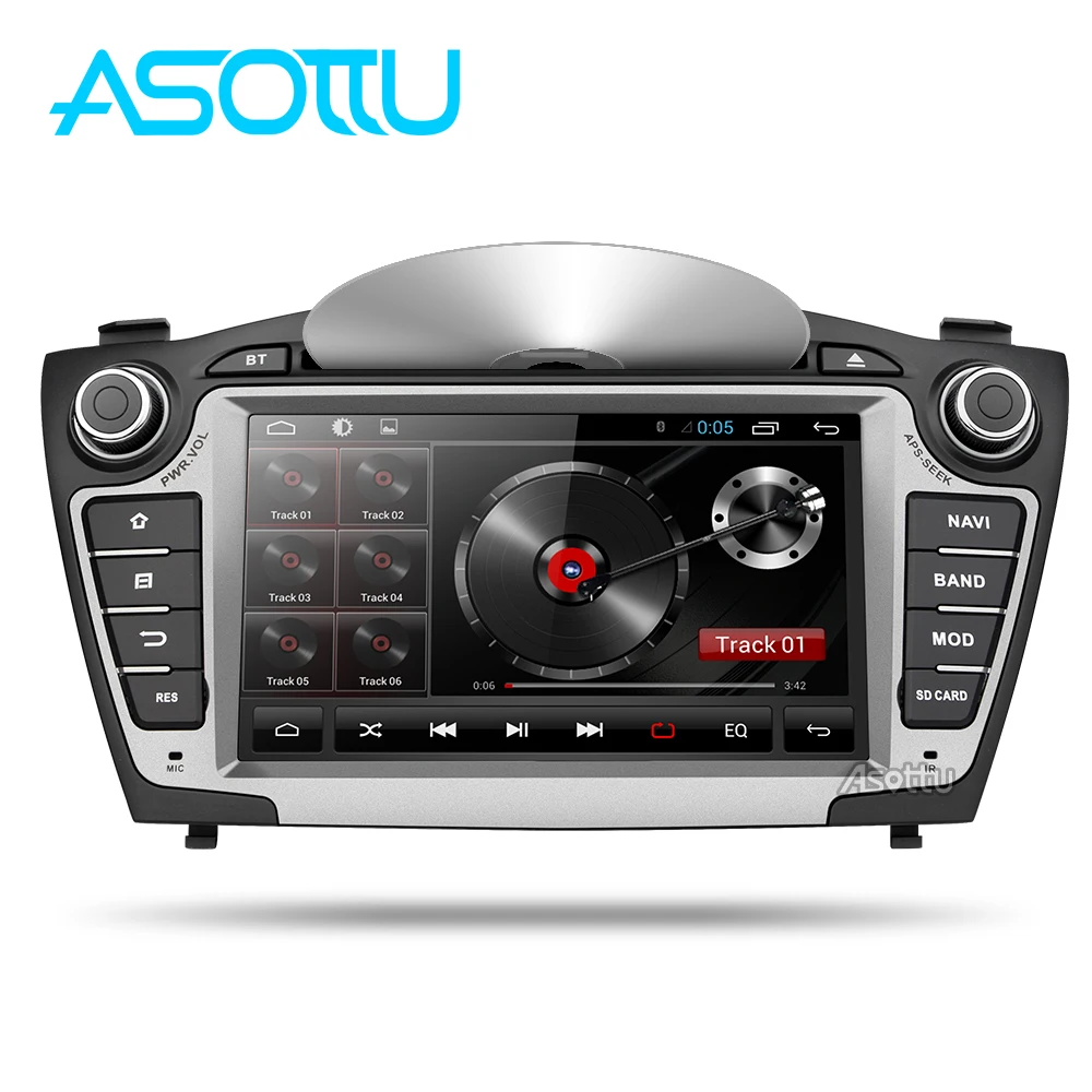 Best Asottu ZIX357060 Android 7.1 2G+32G for Hyundai IX35 Tucson 2011 2012 2013 gps navigation 2 din car dvd player gps radio stereo 2