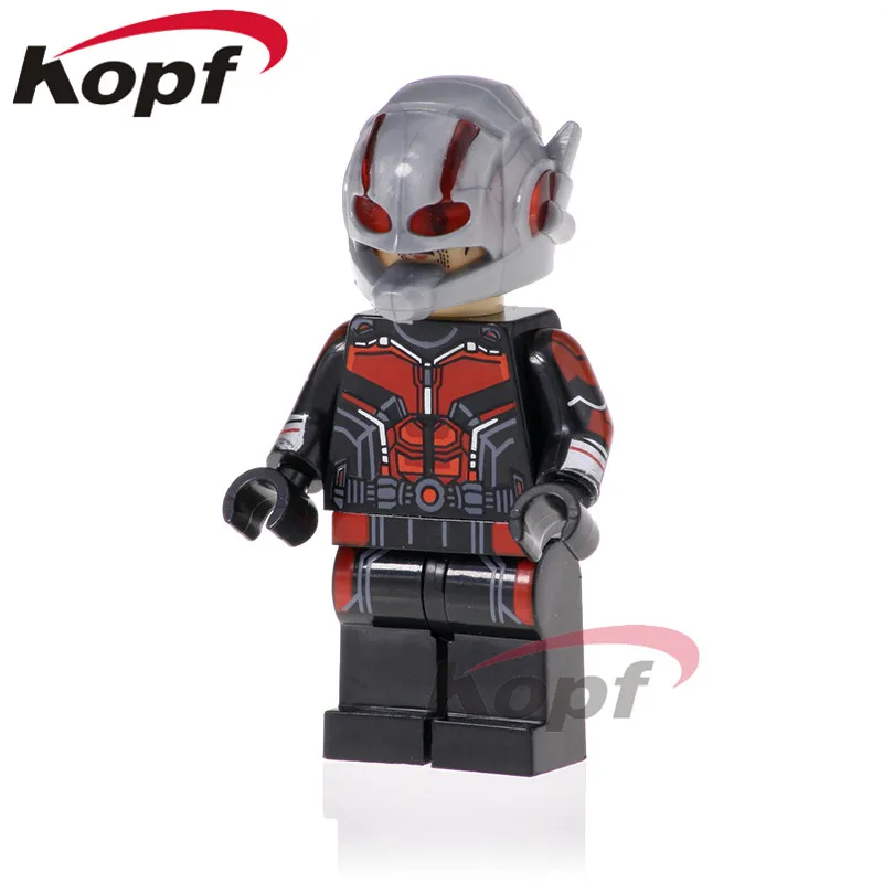 

XH 869 Super Heroes Infinity War Figures AntMan Scarlet Witch Lord Building Blocks Action Bricks Leaning For Children Gift Toys