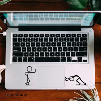 Funny Matchstick Men Notebook Touchpad Decal Laptop Trackpad Sticker for 11" 12" 13" 15 " Macbook Air/ Pro/ Retina Cartoon Decal