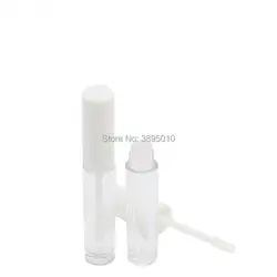 3 мл Прозрачный Пластик трубки губ масло пустые упаковки бутылок Ясно Губ трубки бальзам для губ Мини-контейнеры F1153