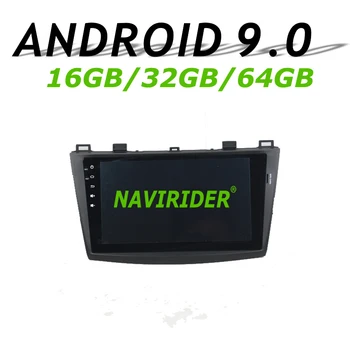

High configuration Octa Core Android 9.0 Car GPS For MAZDA 3 2010-2012 9'' navigation Car Radio bluetooth 64GB large memory