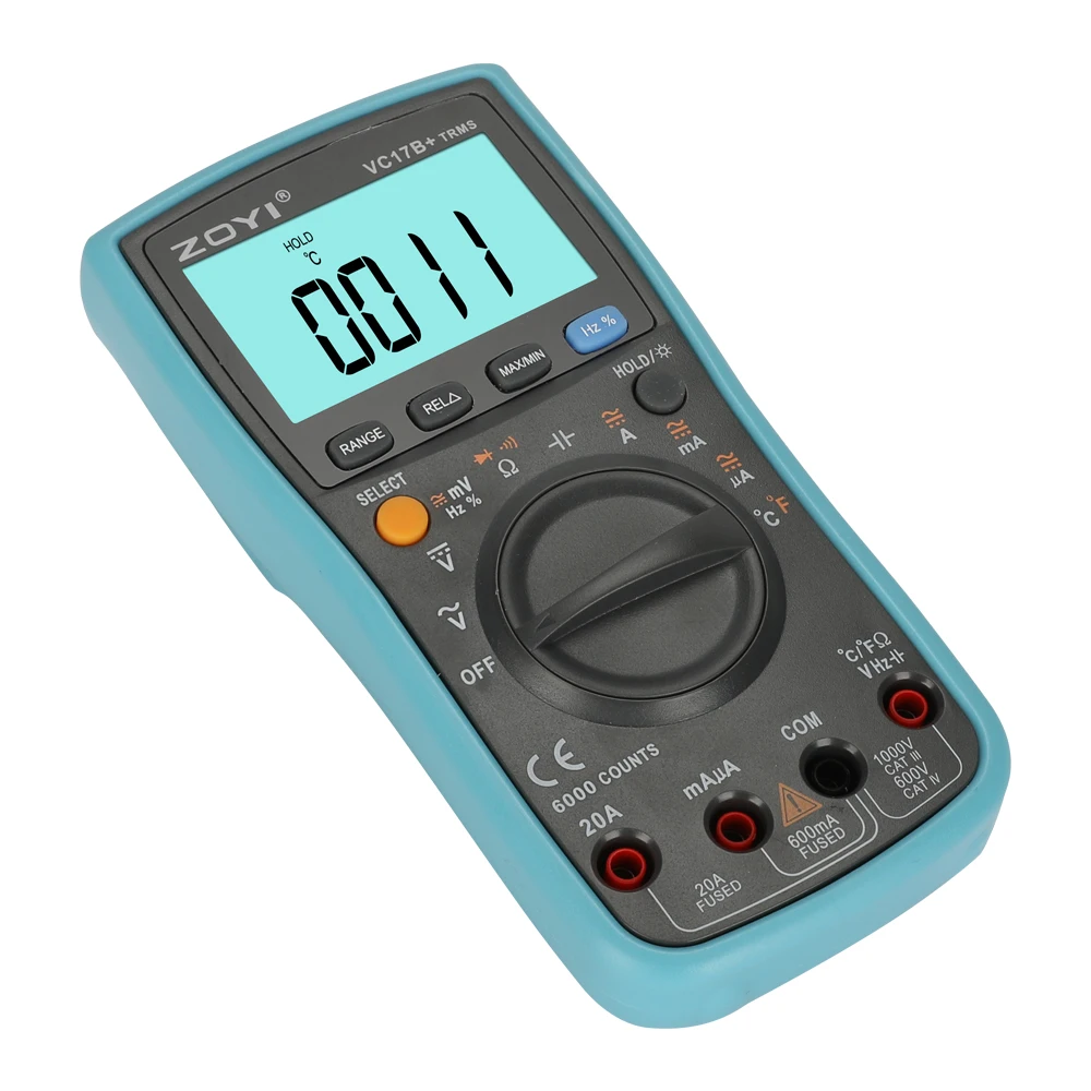 beautiful high end VC15B+Auto Range multimeter 550v high voltage anti