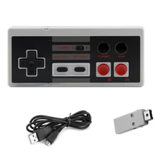 10 компл. новое поступление 2,4 ГГц беспроводной игры контроллер, геймпад для N E S мини игровой консоли