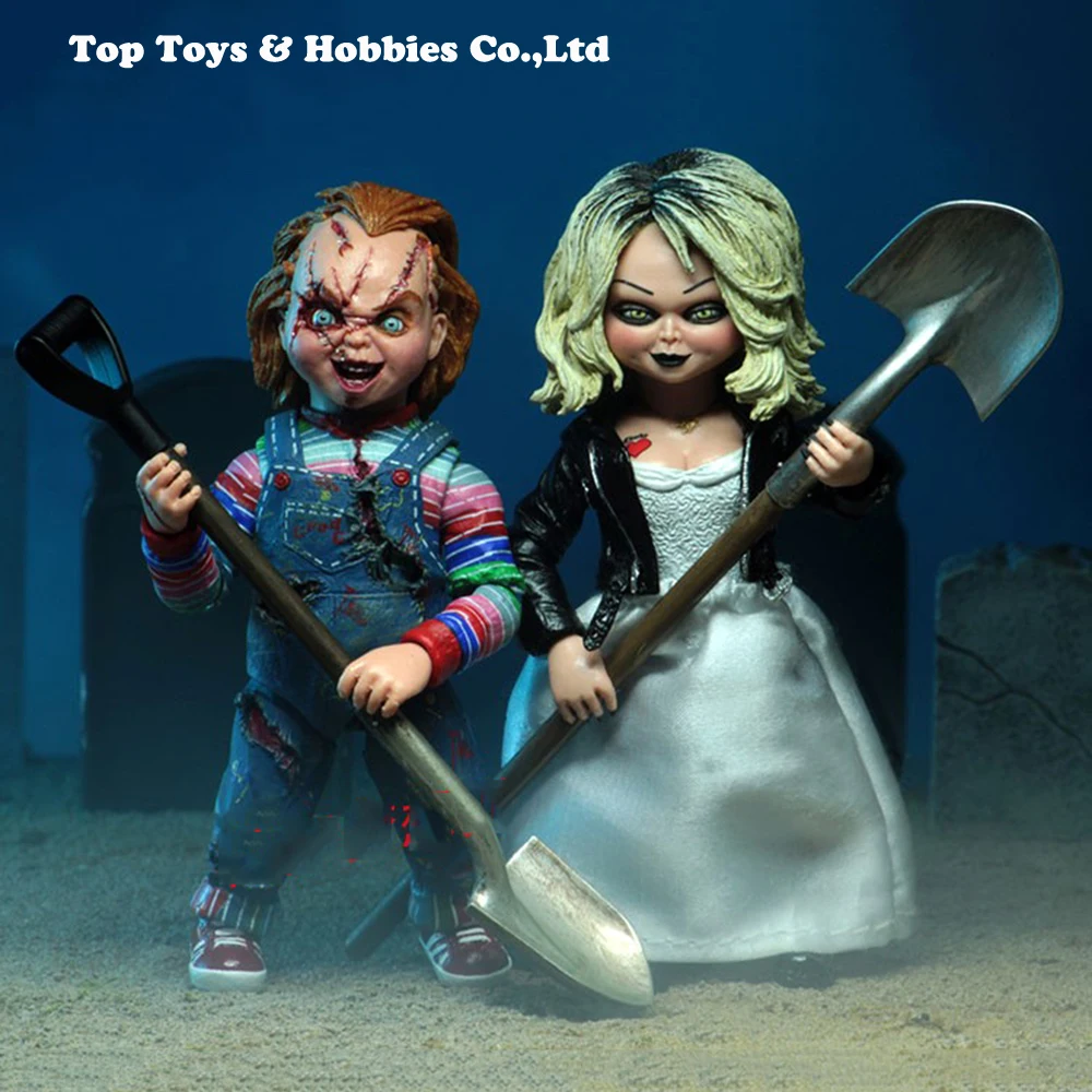 

10cm 4" Ultimate Chucky Doll Child's Play Bride of Chucky Good Guys Action Figure PVC With original box