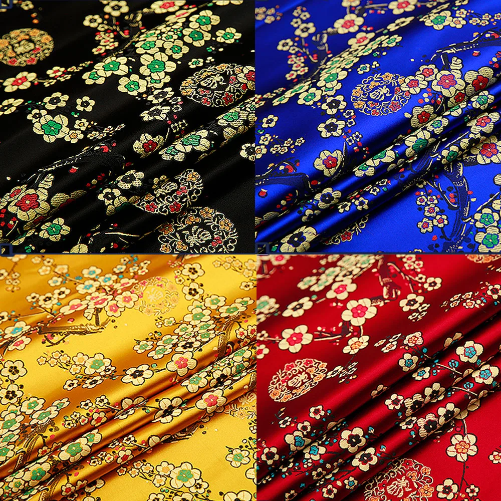 Flower Pattern Embroidery Fabric Cloth for Women Clothes Dress ,Shirt