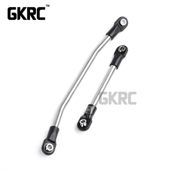 

1set Titanium Alloy Steering Pull Rod W/traxxas #5347 Ball Joint Chassis Linkage Rod End Gax0131ta/tb For Mst Cfx Jimny Rc Cars