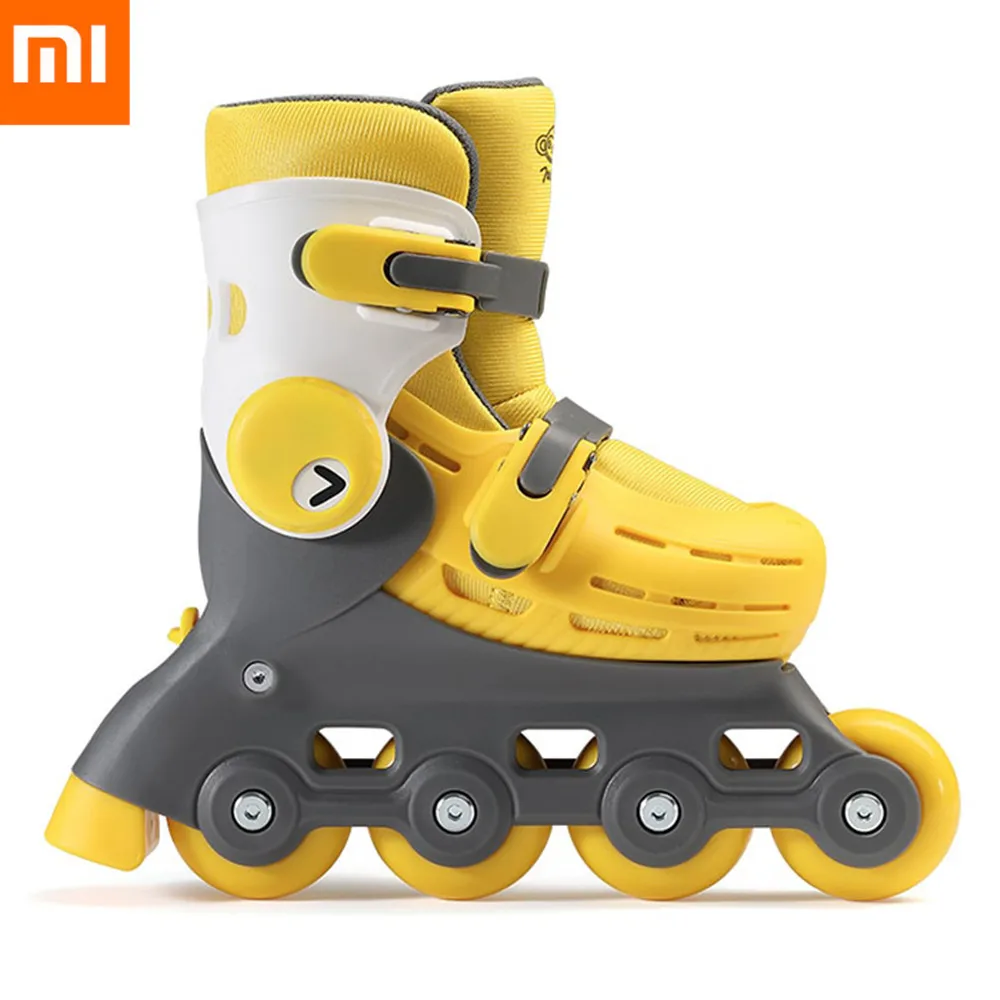 

Xiaomi 700Kids Roller Skates 4 Wheel Skating Shoes Adjustable Inline Removable Liner Illuminated Wheel for 3 - 7 years Children