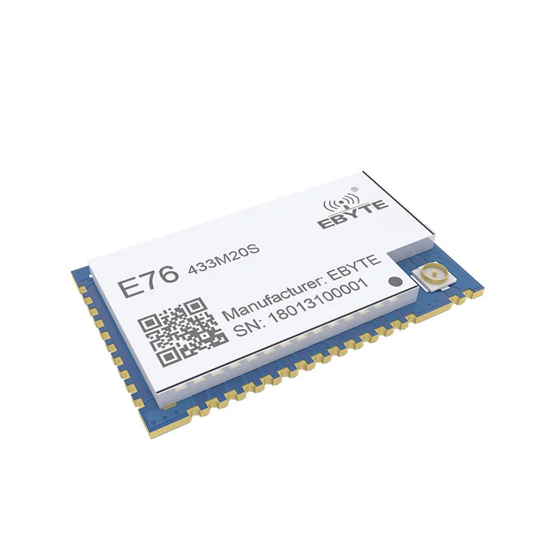 E76-433M20S 433 МГц 100 мВт беспроводной модуль EFR32 2500 м SoC интерфейс связи ARM 433 МГц передатчик приемник rf модуль SMD