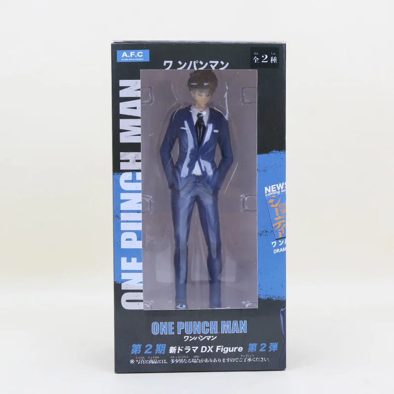 DXF One Punch Man 1/8 Масштаб Окрашенные ПВХ Фигурки Brinquedos One Punchman Saitama Genos ПВХ Фигурки Косплей модель игрушки - Цвет: Genos in box