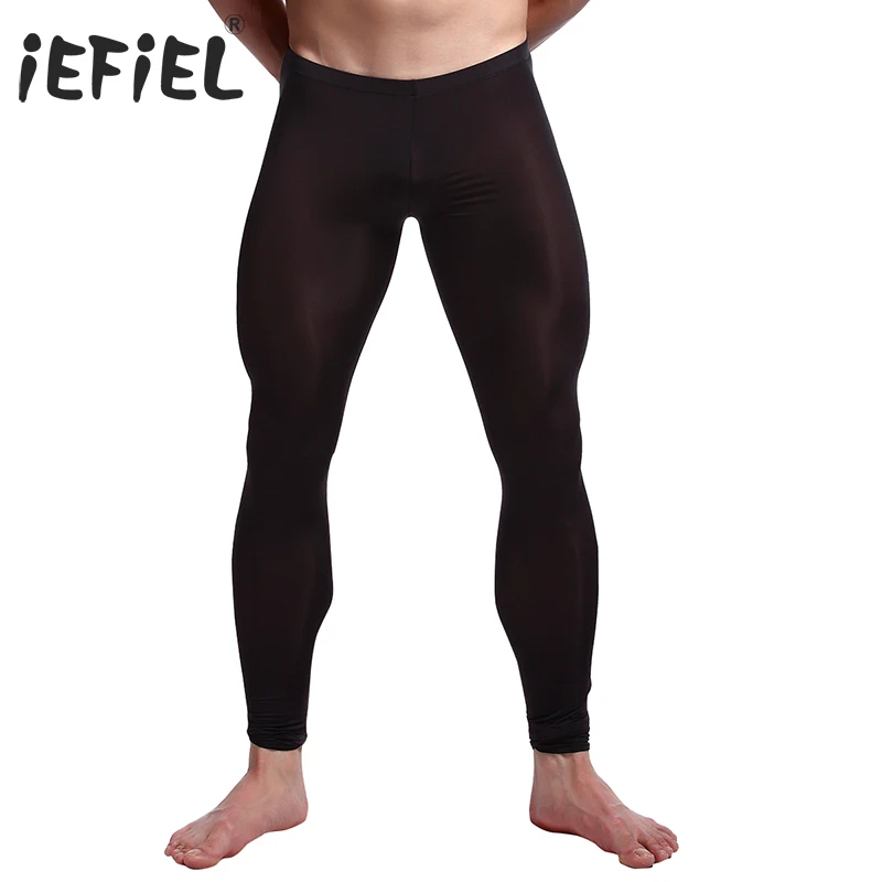 Buy iEFiEL Sexy Men See through Pants Tights Leggings