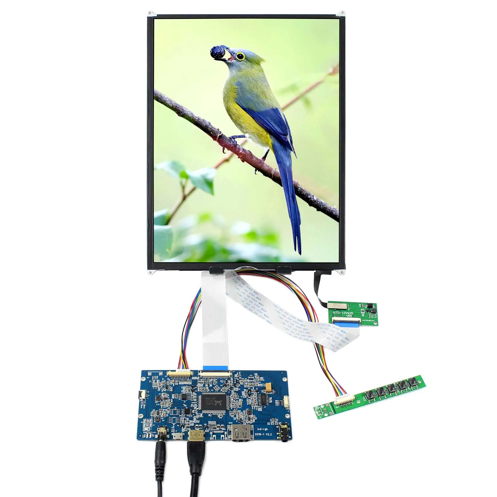 US $101.72 HD MI LCD Controller Board 97 1536X2048 LP097QX2 LTL097QL02 IPS LCD Screen