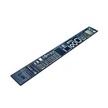 30cm multifuncional pwb régua eda ferramenta de medição chip ic engenheiros eletrônicos pwb transferidor para geeks makers régua de referência