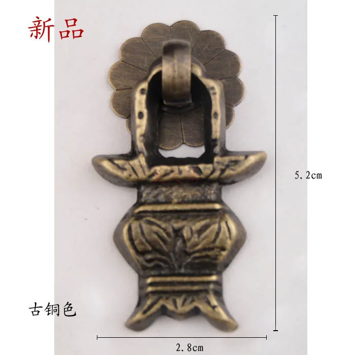 

[Haotian Вегетарианская] китайские аксессуары для мебели Ming and Qing двери ящик вытягивает руки HTQ-011, абзац корзина