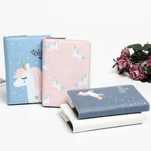 Kawaii Единорог А6 планировщик записная книжка студенческий дневник рабочие заметки Lvoely мультфильм блокнот офисные канцелярские принадлежности для студентов подарок