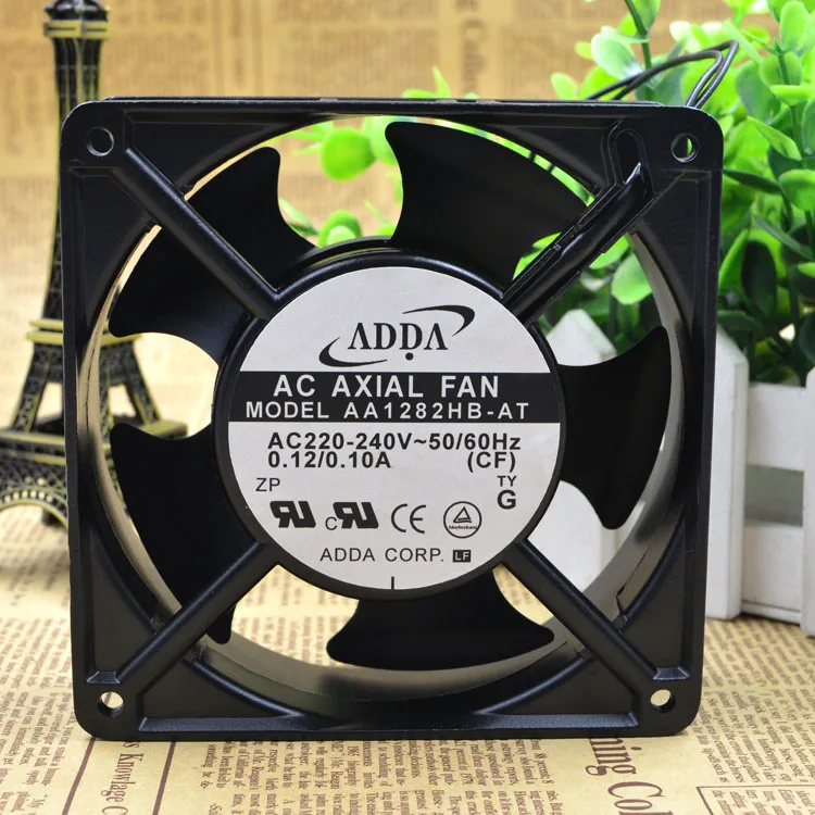 

New ADDA AA1282HB-AT AC 220-230V 50/60Hz 0.12/0.10A 12cm 120x120x38mm Server Square cooling fan